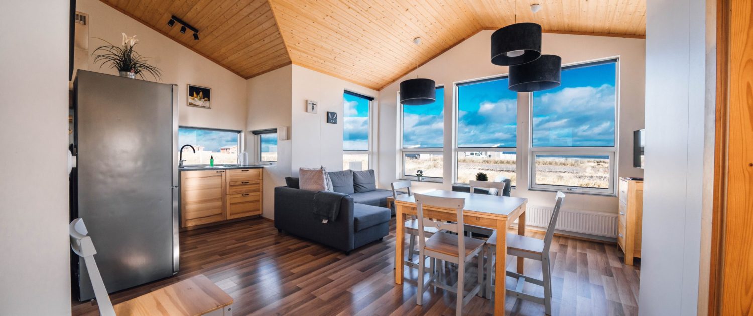 Vakantiehuisjes - Blue vacation - 6pax - woonkamer