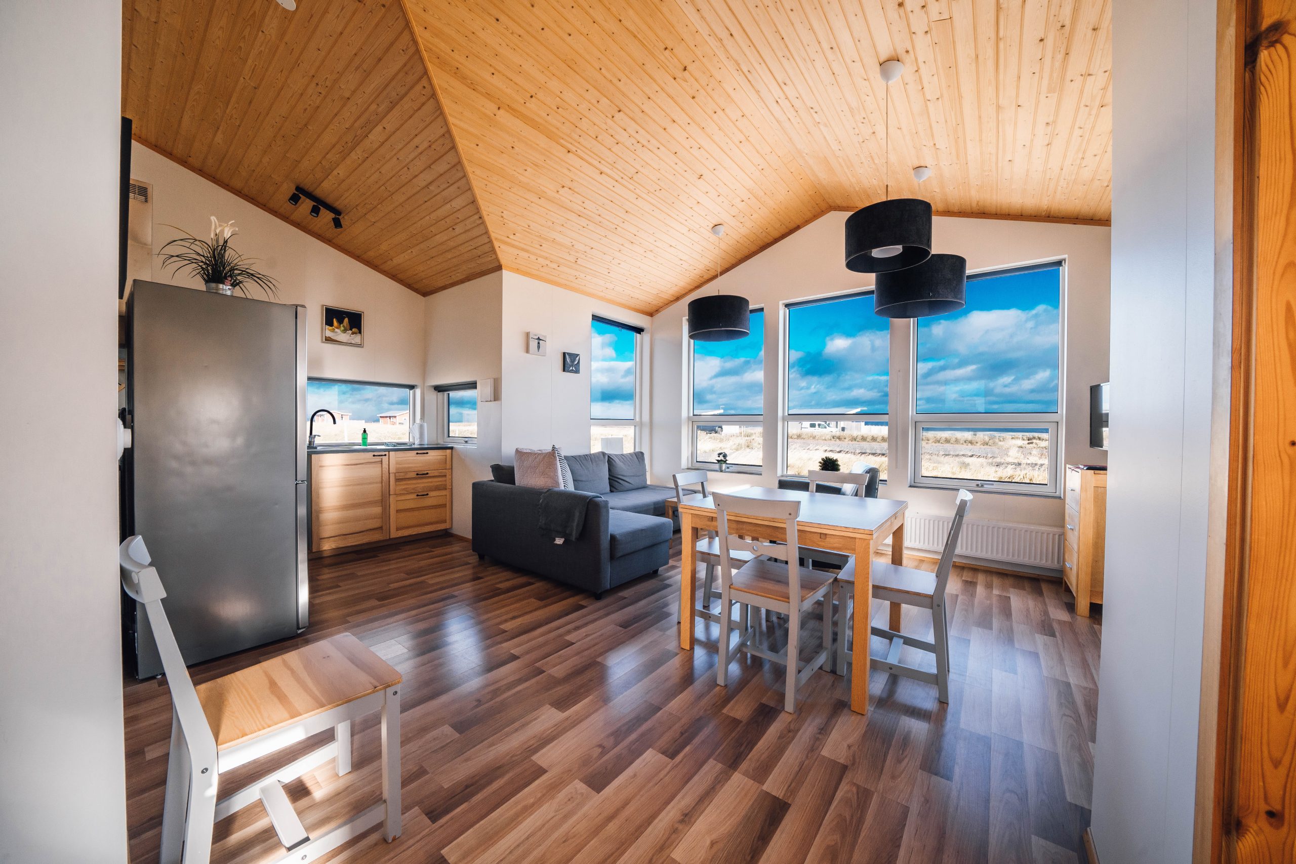 Vakantiehuisjes - Blue vacation - 6pax - woonkamer