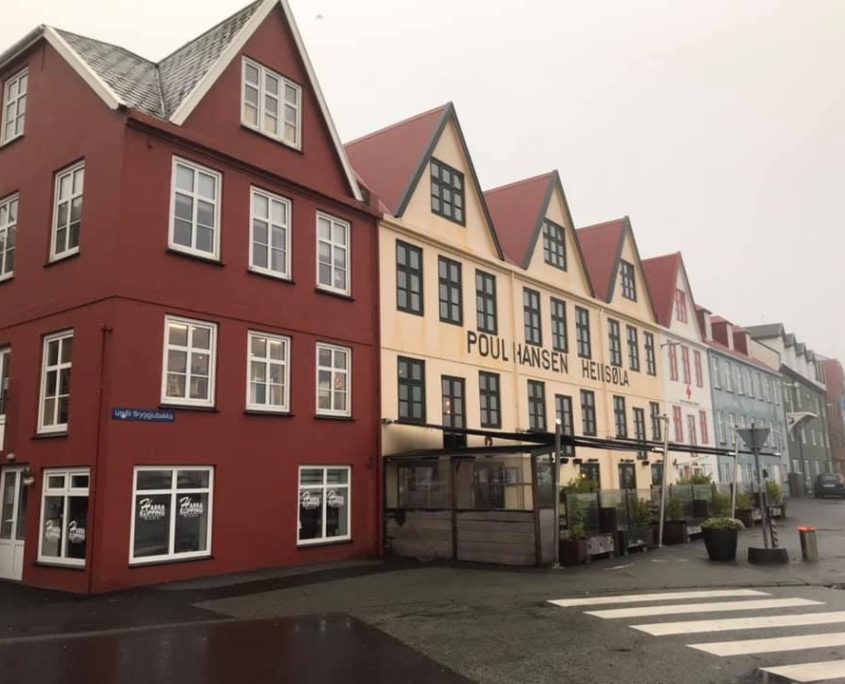 Tórshavn op de Faeröer Tórshavn op de Faeröer
