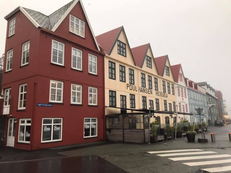 Tórshavn op de Faeröer Tórshavn op de Faeröer