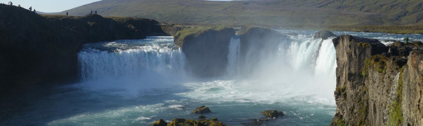 IJsland inspiratie Goðafoss waterval