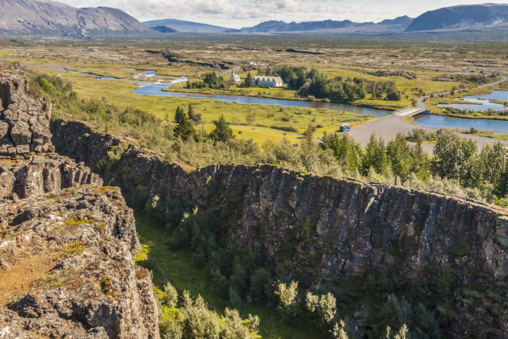 IJsland inspiratie Þingvellir National Park IJsland inspiratie Þingvellir National Park