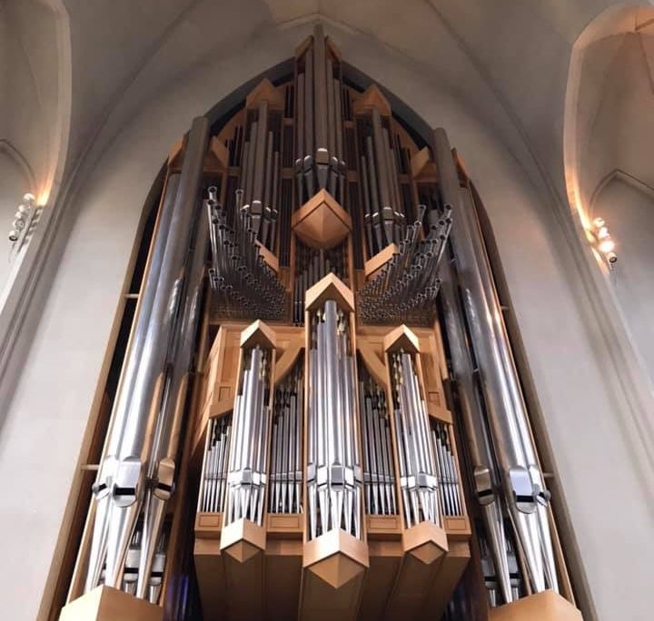Hallgrímskirkja binnenkant Hallgrímskirkja binnenkant