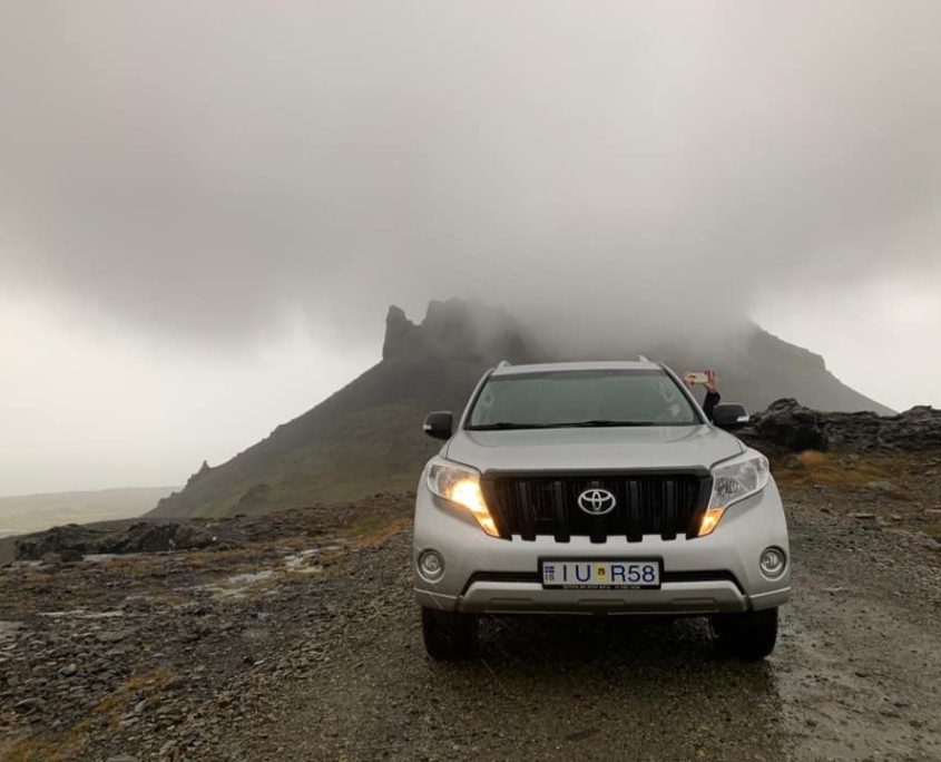 Op weg naar Snæfellsjökull Op weg naar Snæfellsjökull