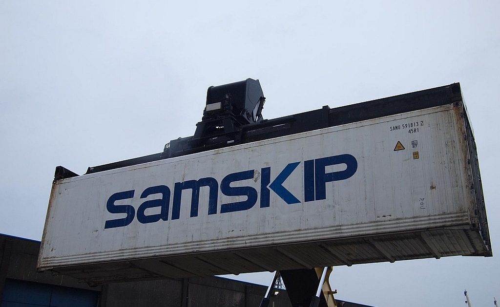 Samskip Fahrzeug Verschiffung Samskip Fahrzeug Verschiffung
