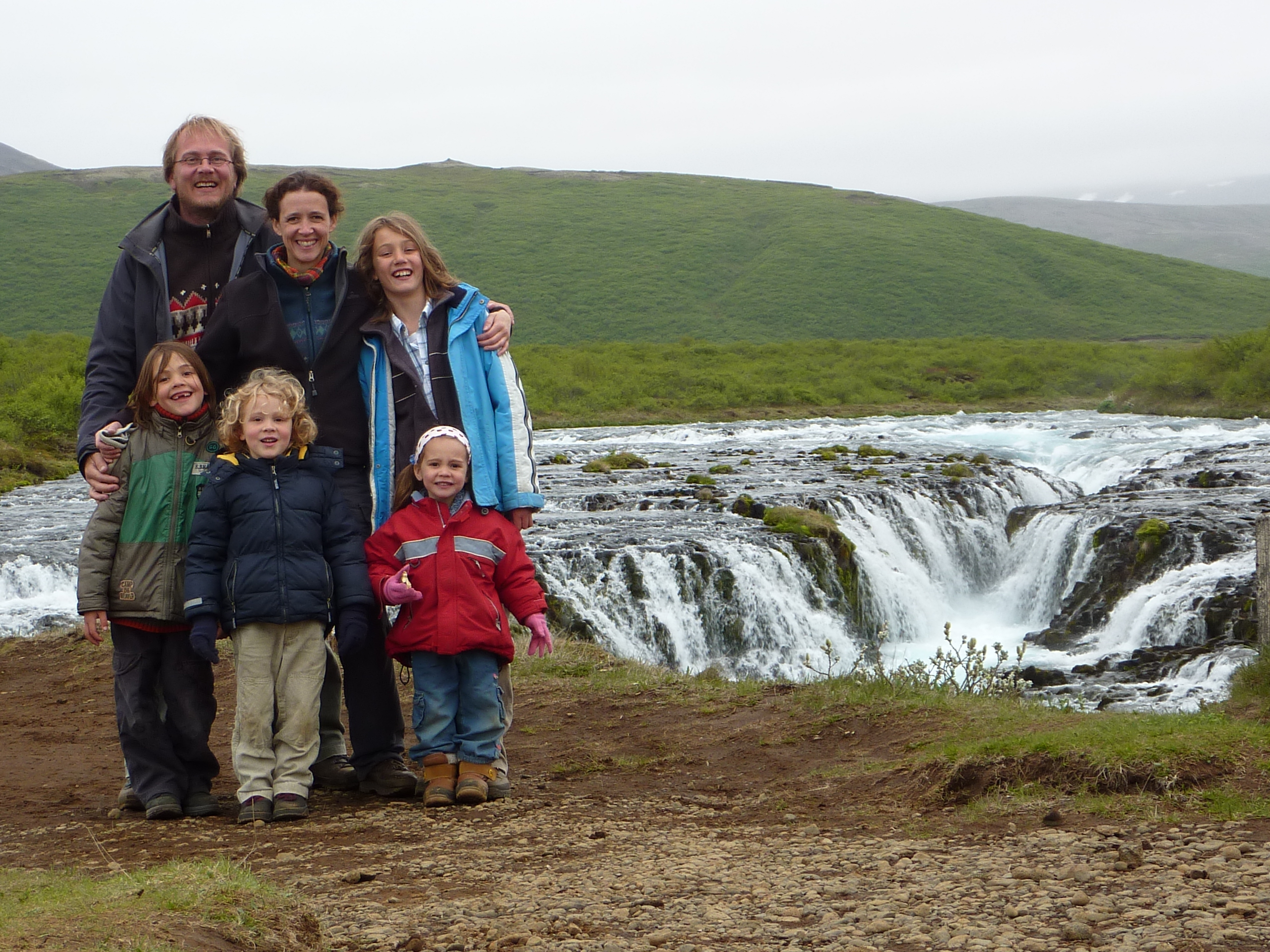 2009-Bruarfoss-familie-Klooterman