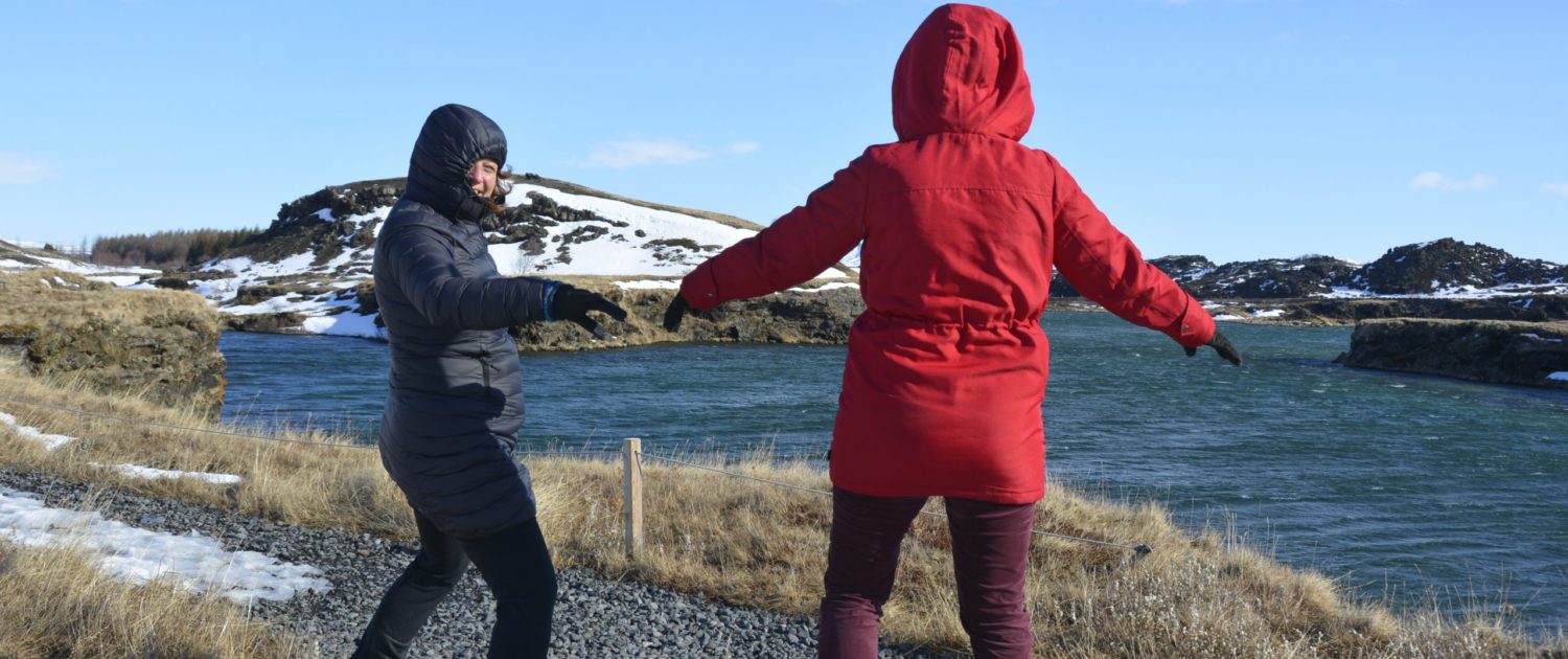 Starke Winde am Mývatn Starke Winde am Mývatn