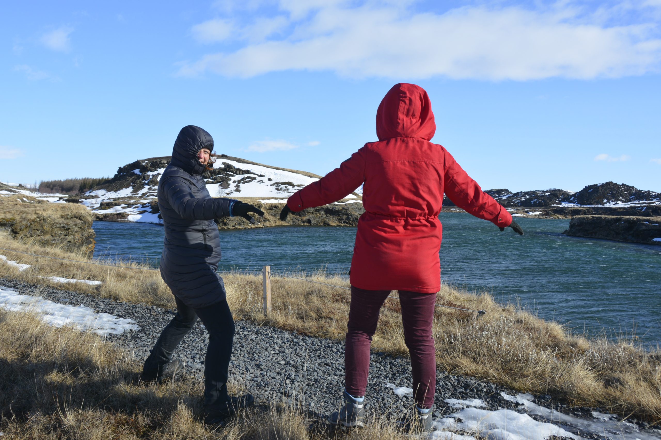Starke Winde am Mývatn Starke Winde am Mývatn