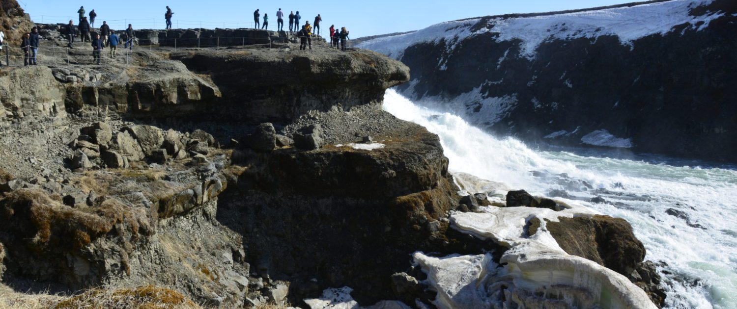 Gullfoss is april Gullfoss is april
