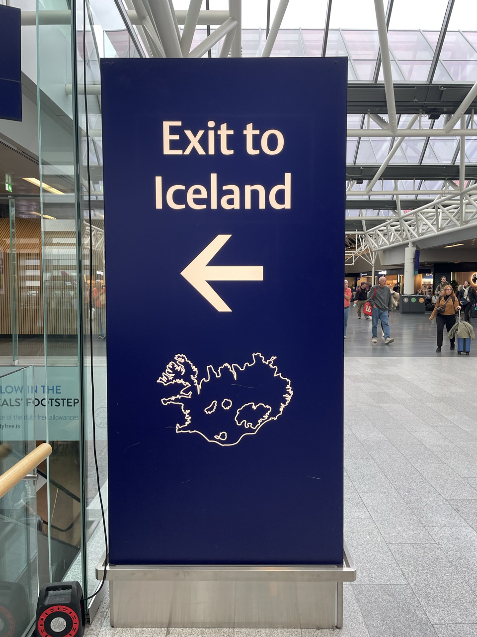 Tag 1 IJsland exit