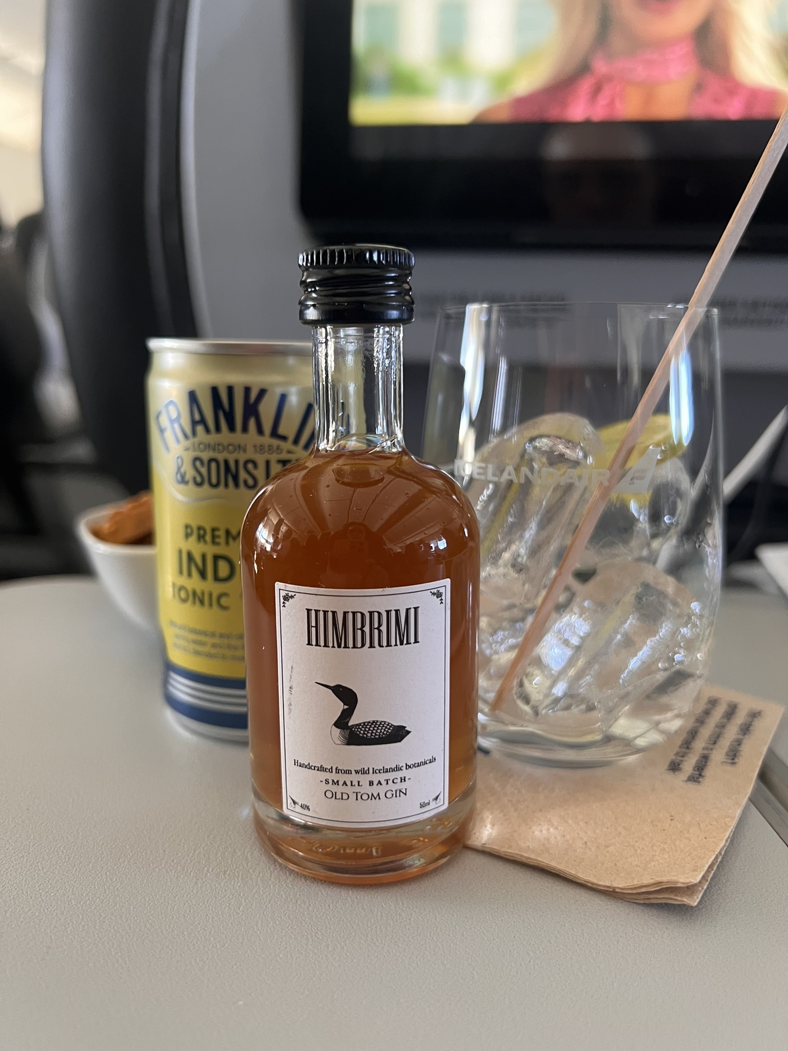 Icelandair Flug nach Island - Isländischer Gin Icelandair Flug nach Island - Isländischer Gin