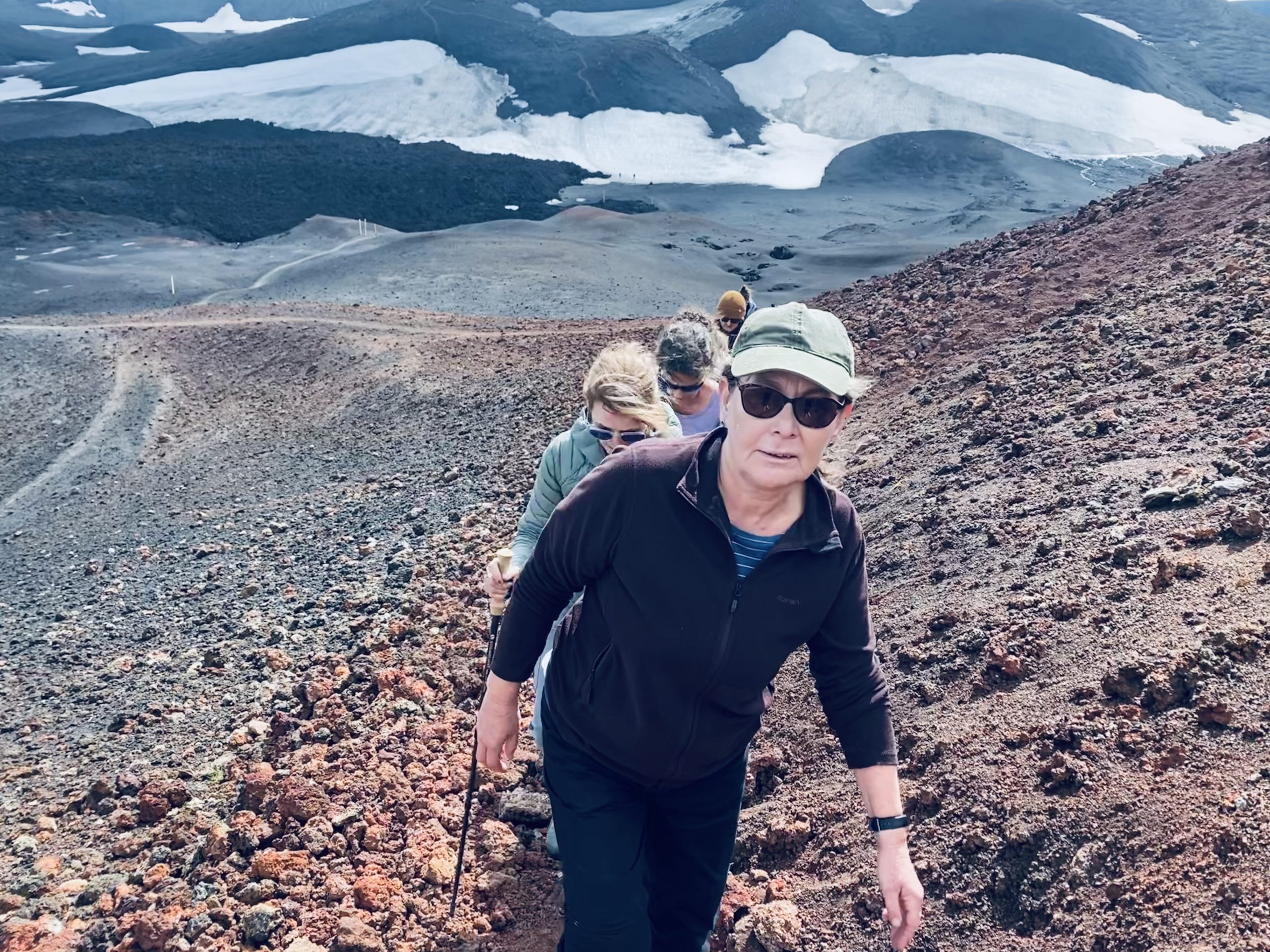 Laugavegur Gruppenreise Anna Rottier - 1 Aug - Þórsmörk - Fimmvörðuhals