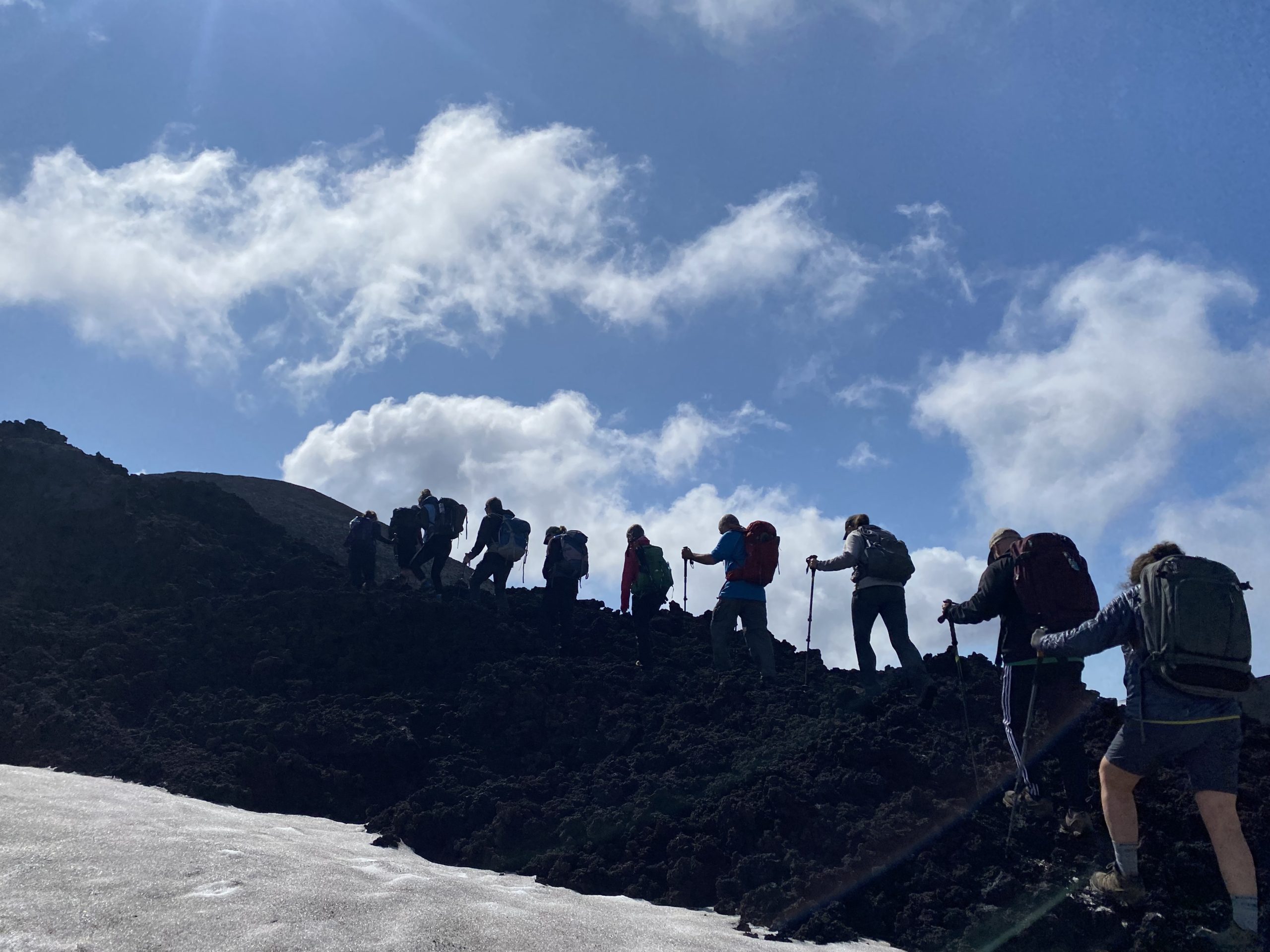 Laugavegur Gruppenreise Anna Rottier - 1 Aug - letzter Wandertag