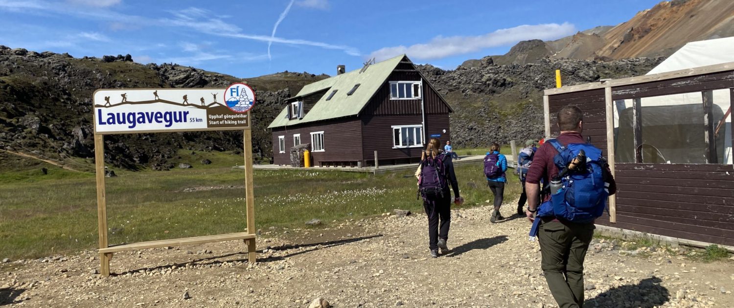 Laugavegur Gruppenreise Anna Rottier - 28. Juli - Ankunft in Landmannalaugar