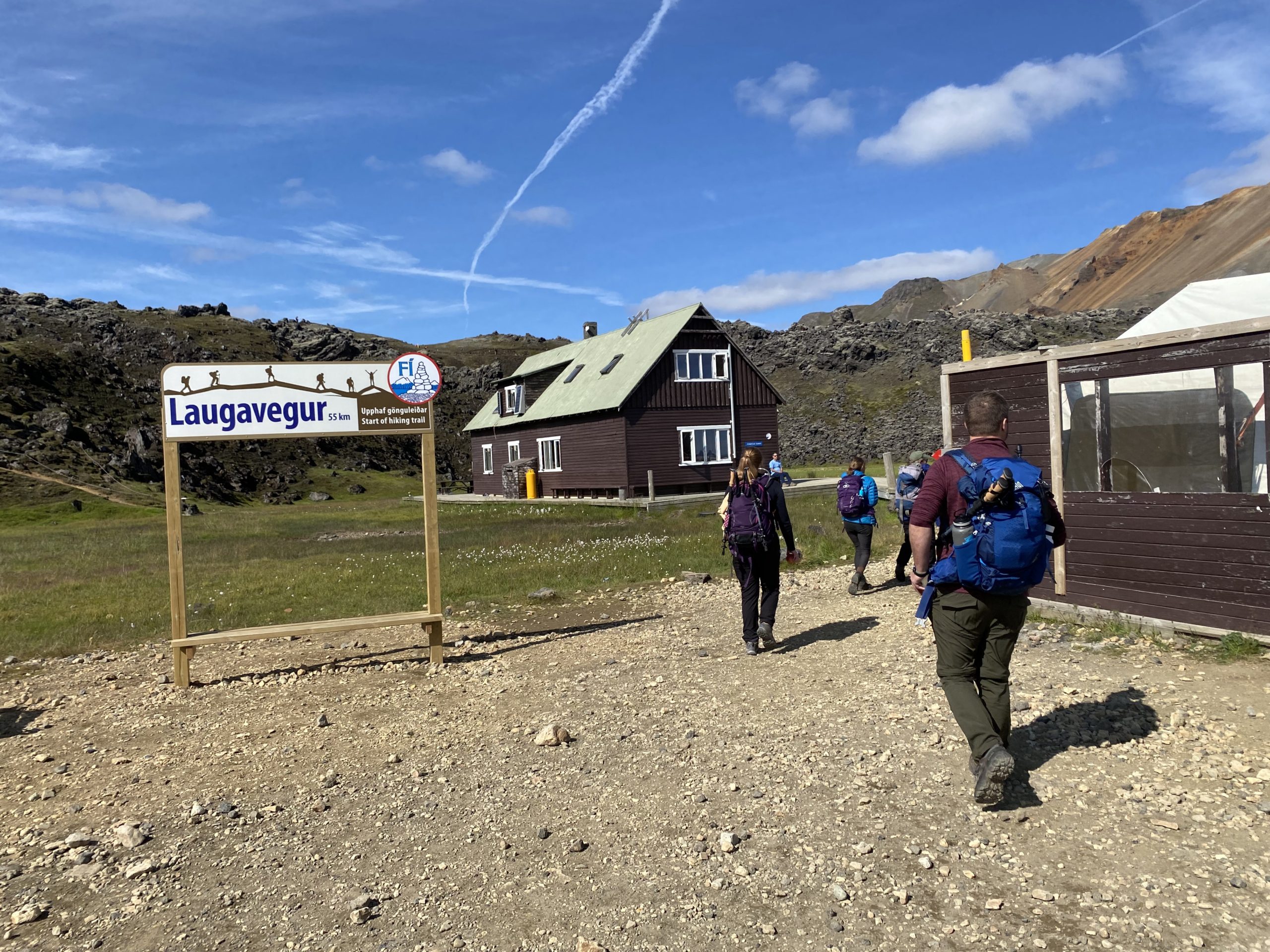Laugavegur Gruppenreise Anna Rottier - 28. Juli - Ankunft in Landmannalaugar