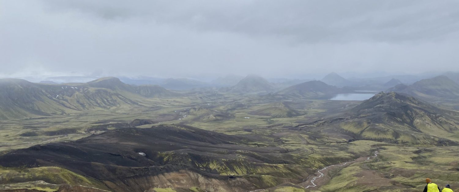Laugavegur Gruppenreise Anna Rottier - 29. Juli - von Hrafntinnusker nach Álftavatn