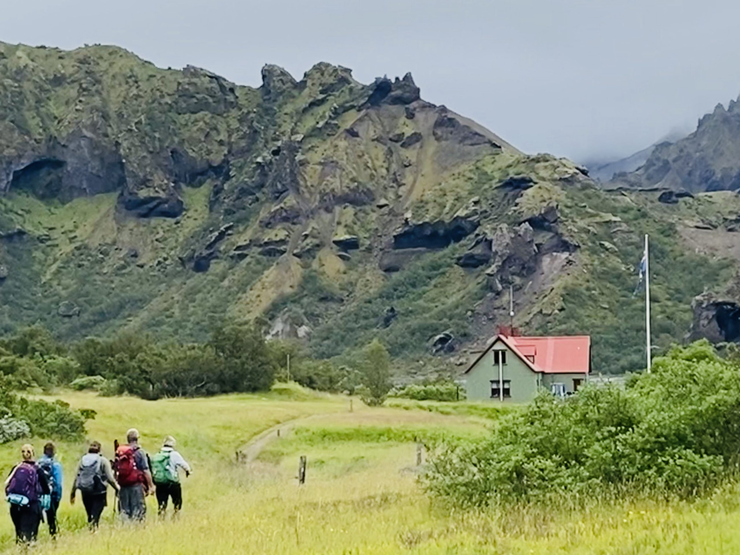 Laugavegur Gruppenreise Anna Rottier - 31. Juli - Hütte