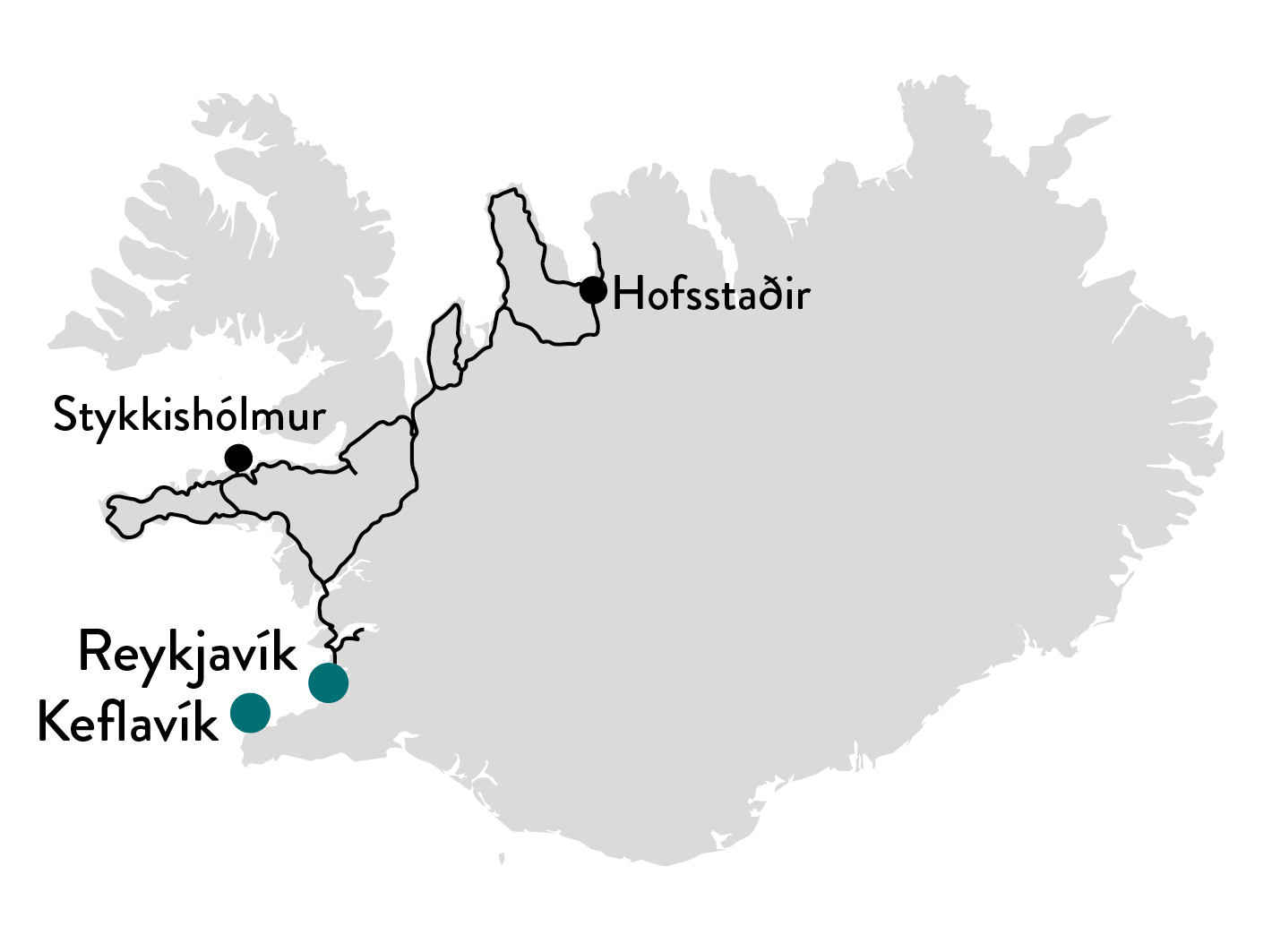 Ijsland - Noord-IJsland & Snæfellsnes met zonsverduistering - 2024