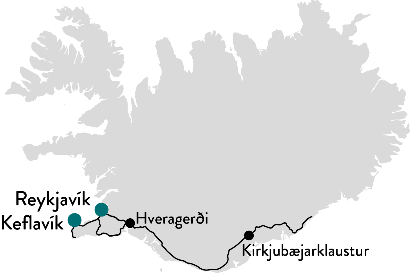 Ijsland - Schiereiland Reykjanes, Hoogtepunten van Zuid-IJsland & Zonsverduistering - 2024