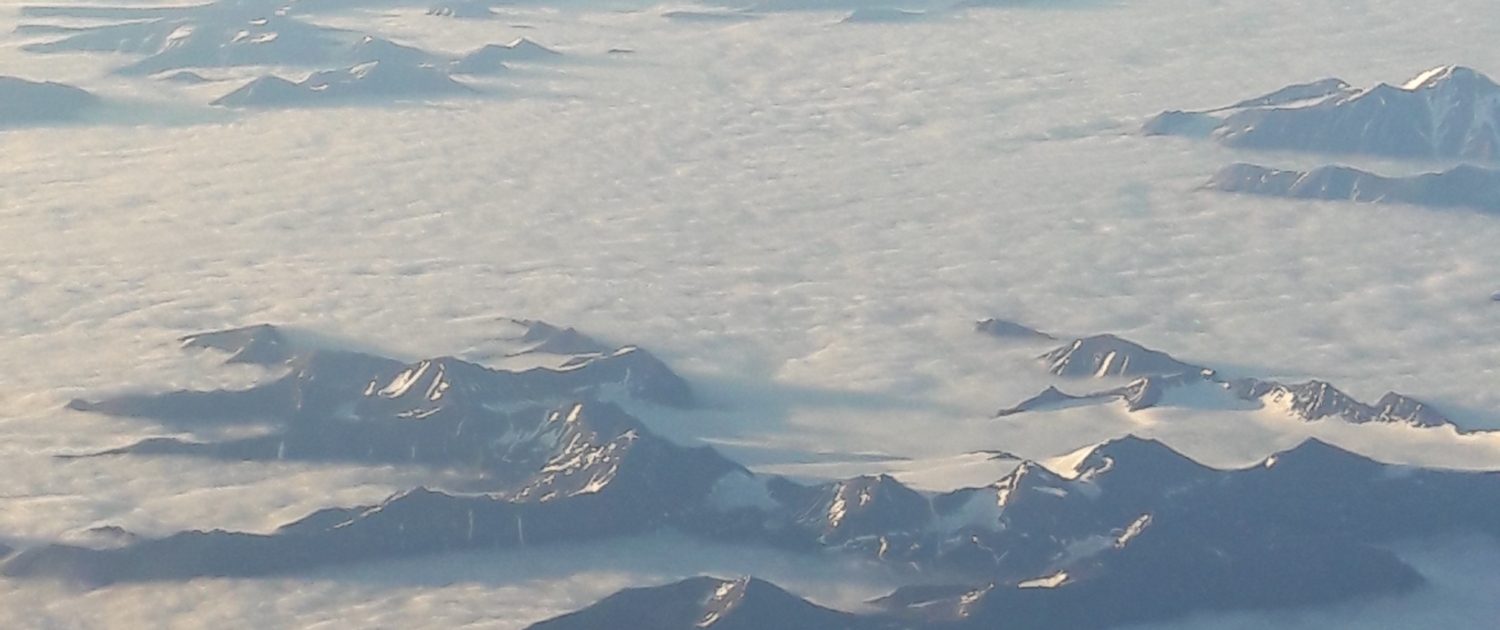 Zicht zuid-Spitsbergen