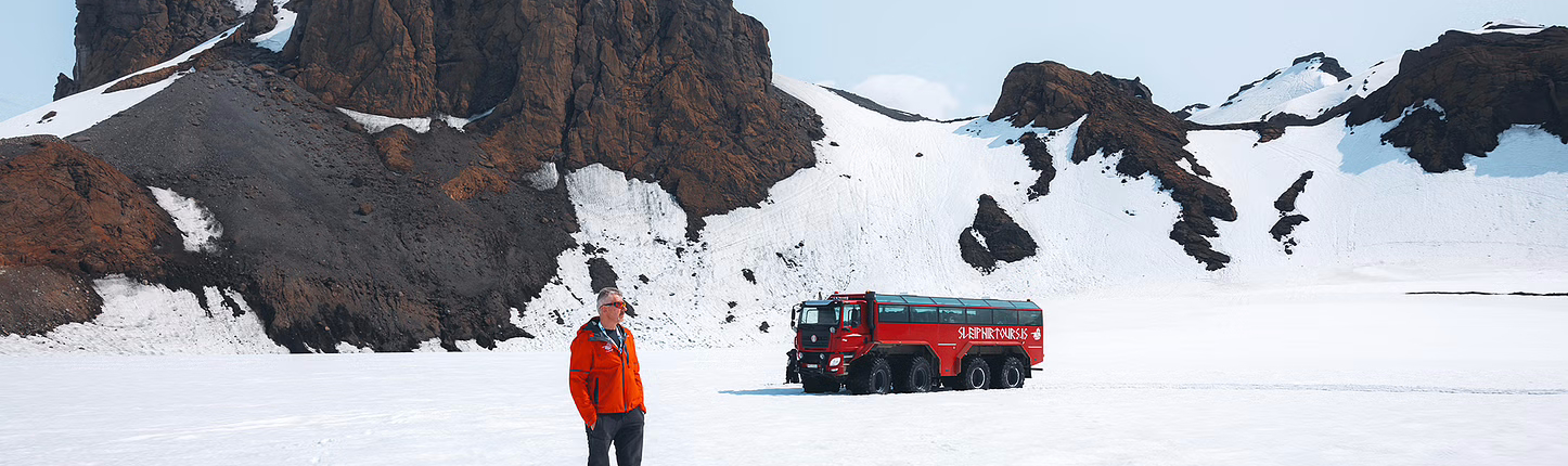 Monster Truck Langjökull gletsjertour
