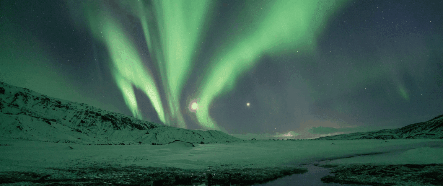 Beste reistijd Noorderlicht-IJsland