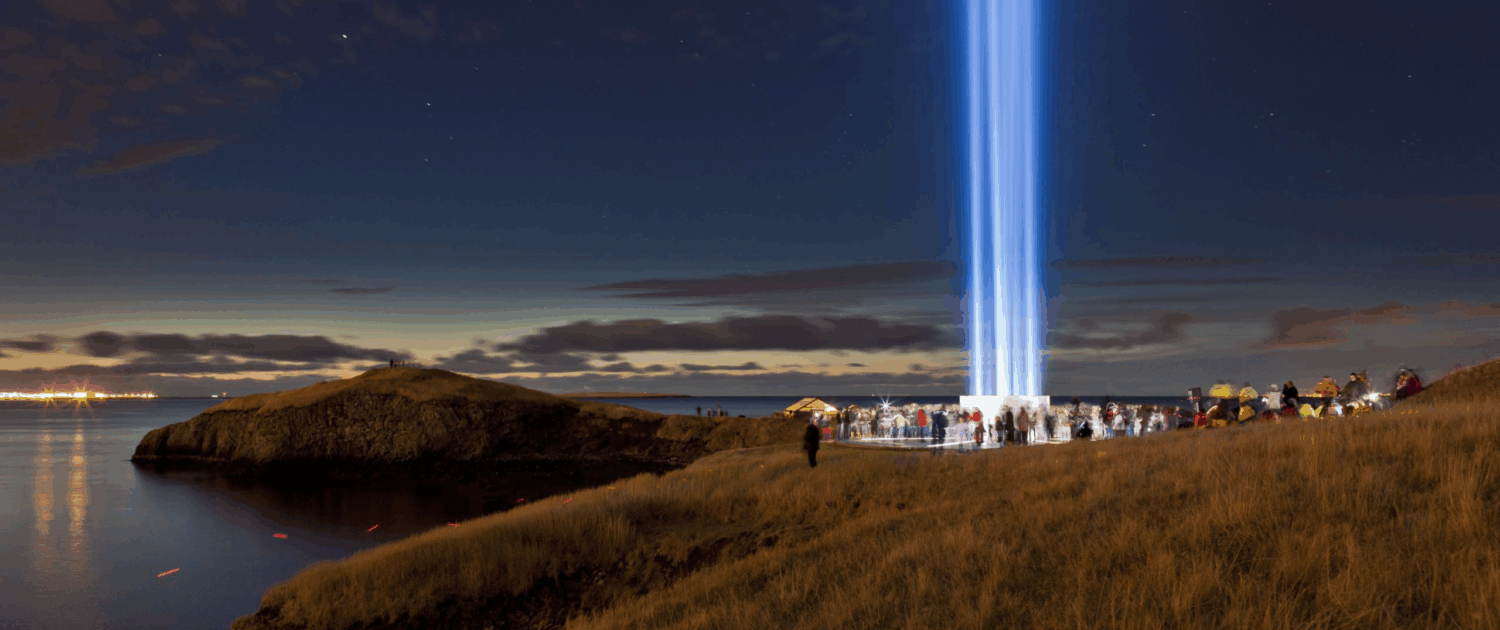 Bezoek de Imagine Peace Tower