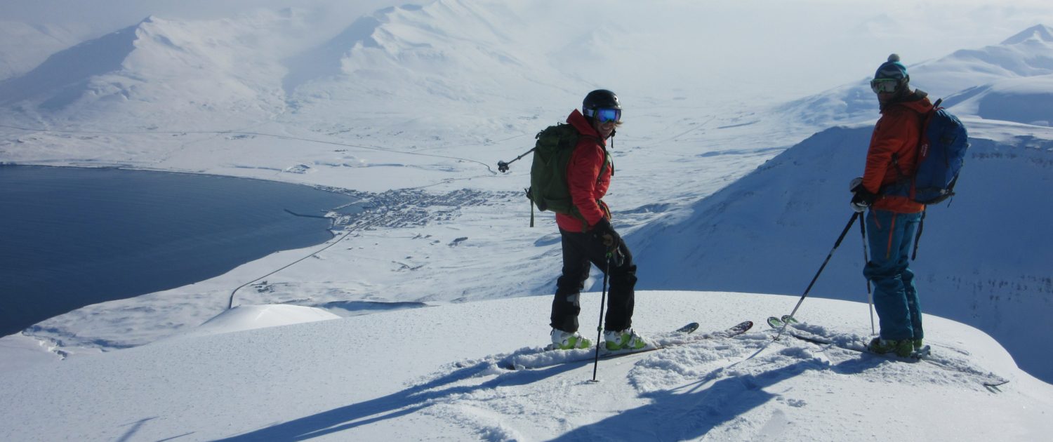 Koen Bakker Skiën IJsland 2015 Skiën op IJsland
