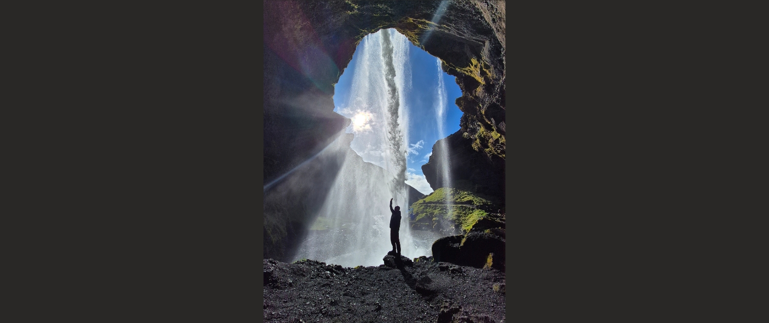 Jan Lucas Been - Om de hoek bij Kvernufoss, IJsland