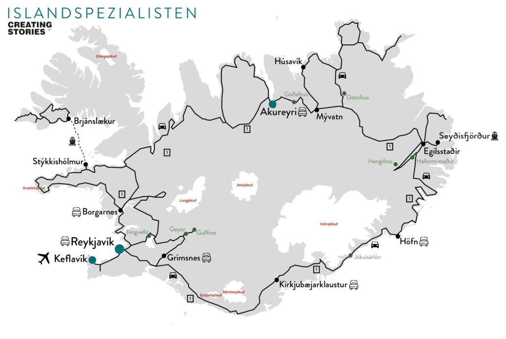 Island Rundreise 3 Wochen